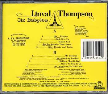 CD Linval Thompson: Six Babylon 582188