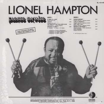 LP Lionel Hampton: Please Sunrise 578197