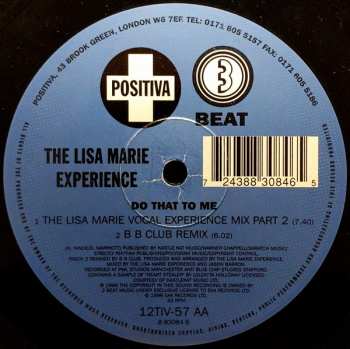 LP Lisa Marie Experience: Do That To Me (MAXISINGL) 281986