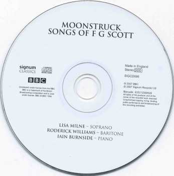 CD Lisa Milne: Moonstruck - Songs Of F. G. Scott 638533