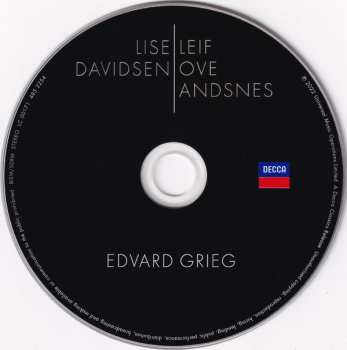 CD Edvard Grieg: Edvard Grieg 572277