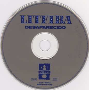 CD Litfiba: Desaparecido 546514