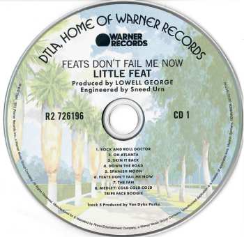 3CD Little Feat: Feats Don't Fail Me Now DLX | LTD 607232