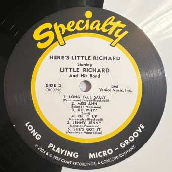 LP Little Richard: Here's Little Richard CLR 651205