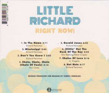 CD Little Richard: Right Now! 595116