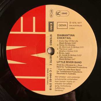 LP Little River Band: Diamantina Cocktail 628843