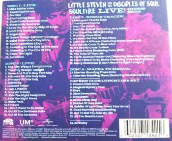 4CD Little Steven And The Disciples Of Soul: Soulfire Live! DLX 123240