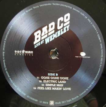 2LP/CD Bad Company: Live At Wembley LTD | NUM 21095