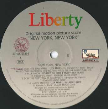 2LP Liza Minnelli: New York, New York (Original Motion Picture Score) 632294