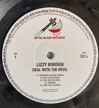 LP Lizzy Borden: Deal With The Devil CLR | LTD 595539