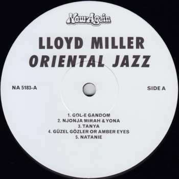 LP Lloyd Miller: Oriental Jazz 606434