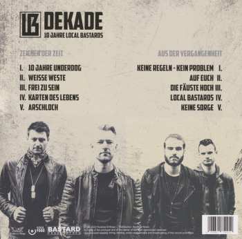 LP Local Bastards: Dekade (10 Jahre Local Bastards) CLR 587823