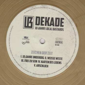 LP Local Bastards: Dekade (10 Jahre Local Bastards) CLR 587823