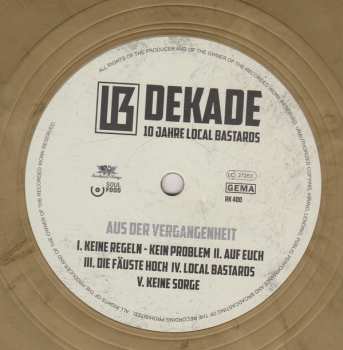 LP Local Bastards: Dekade (10 Jahre Local Bastards) CLR 587823