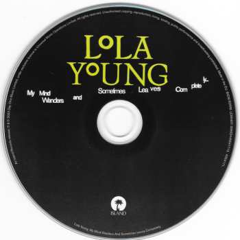 CD Lola Young: My Mind Wanders And Sometimes Leaves Completely 464037