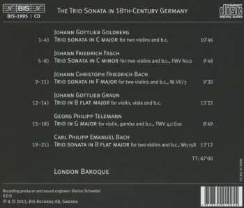 CD London Baroque: The Trio Sonata In 18th-Century Germany 547591