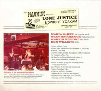 CD Lone Justice: Live At The Palomino, 1983 21017