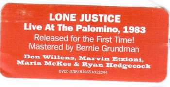 CD Lone Justice: Live At The Palomino, 1983 21017