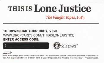 LP Lone Justice: This Is Lone Justice: The Vaught Tapes, 1983 LTD 655863