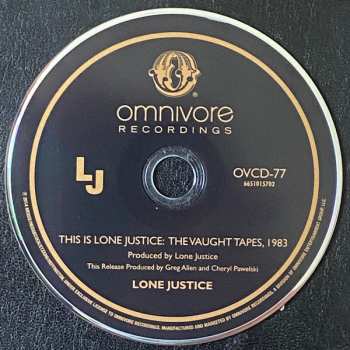 CD Lone Justice: This Is Lone Justice: The Vaught Tapes, 1983 598310