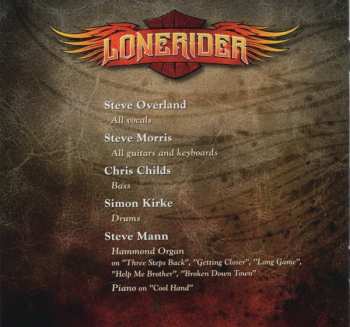 CD Lonerider: Down In The Dust 646835