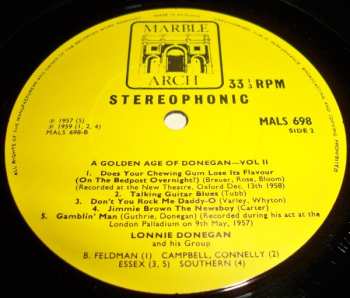 LP Lonnie Donegan's Skiffle Group: A Golden Age Of Donegan Vol.2 531308