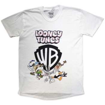 Merch Looney Tunes: Looney Tunes Unisex T-shirt: Warner Bros Shield (large) L