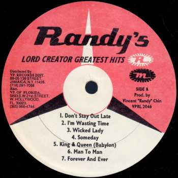 LP Lord Creator: Don't Stay Out Late: Greatest Hits 565022