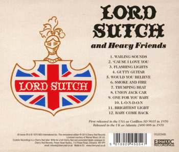 CD Lord Sutch And Heavy Friends: Lord Sutch And Heavy Friends 95795