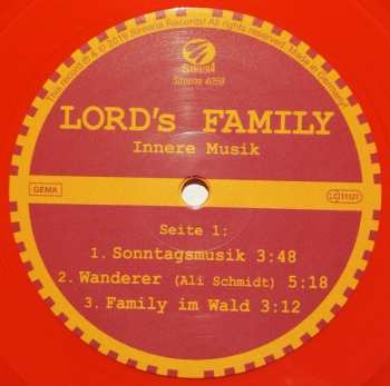 EP Lord's Family: Innere Musik LTD | CLR 130028