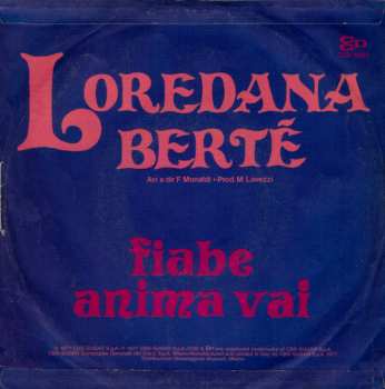 SP Loredana Bertè: Fiabe / Anima Vai 644536