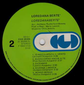 LP Loredana Bertè: Loredanaberte' 657904