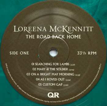 LP Loreena McKennitt: The Road Back Home CLR | LTD 623171