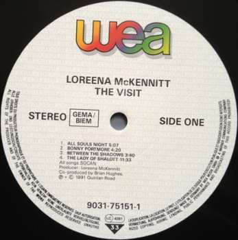 LP Loreena McKennitt: The Visit CLR 647034