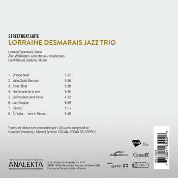 CD Lorraine Desmarais Jazz Trio: Street Beat Suite 586291