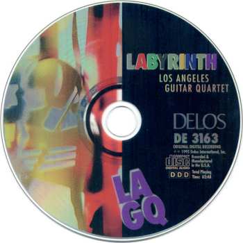 CD Los Angeles Guitar Quartet: Labyrinth 662730