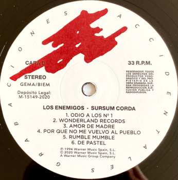 LP/CD Los Enemigos: Sursum Corda 564727