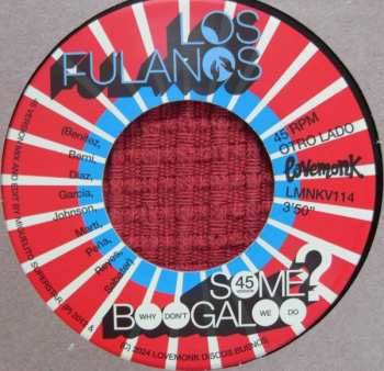 SP Los Fulanos: Blue Monday / Why Don’t We Do Some Boogaloo ? 623147