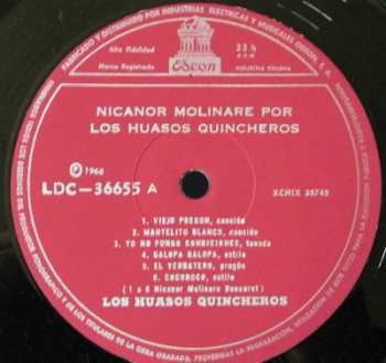 LP Los Huasos Quincheros: Nicanor Molinare Por Los Huasos Quincheros 440029