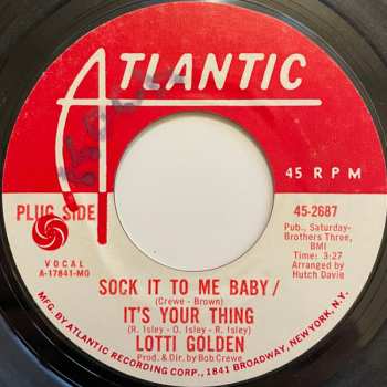 Album Lotti Golden: Sock It To Me Baby/It's Your Thing / Annabelle With Bells (Home Made Girl)