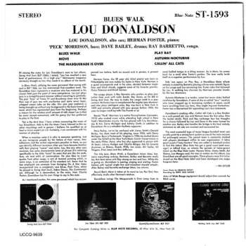 CD Lou Donaldson: Blues Walk LTD 616339