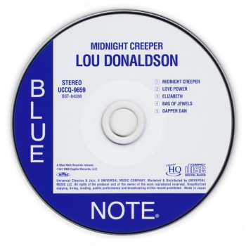 CD Lou Donaldson: Midnight Creeper LTD 592408