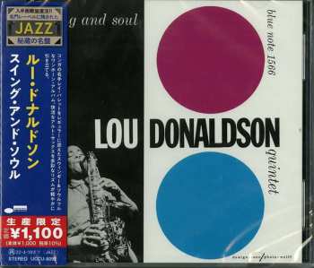 CD Lou Donaldson Quintet: Swing And Soul LTD 611957