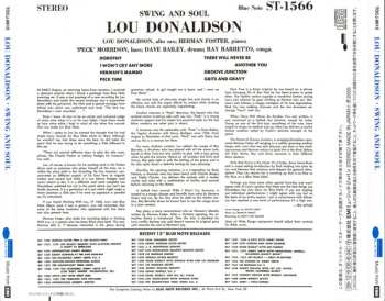 CD Lou Donaldson Quintet: Swing And Soul LTD 611957