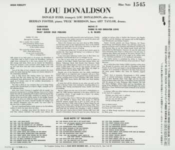 CD Lou Donaldson Quintet: Wailing With Lou LTD 634670