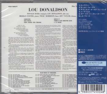 CD Lou Donaldson Quintet: Wailing With Lou LTD 634670