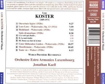 CD Lou Koster: Suite Dramatique - Ouverture Légère - Waltz Suites 659762