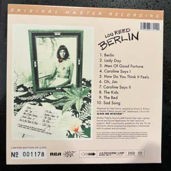 SACD Lou Reed: Berlin NUM | LTD 654725