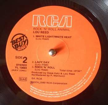 LP Lou Reed: Rock 'N' Roll Animal 669432