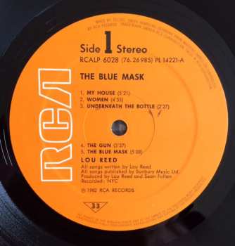 LP Lou Reed: The Blue Mask 646820